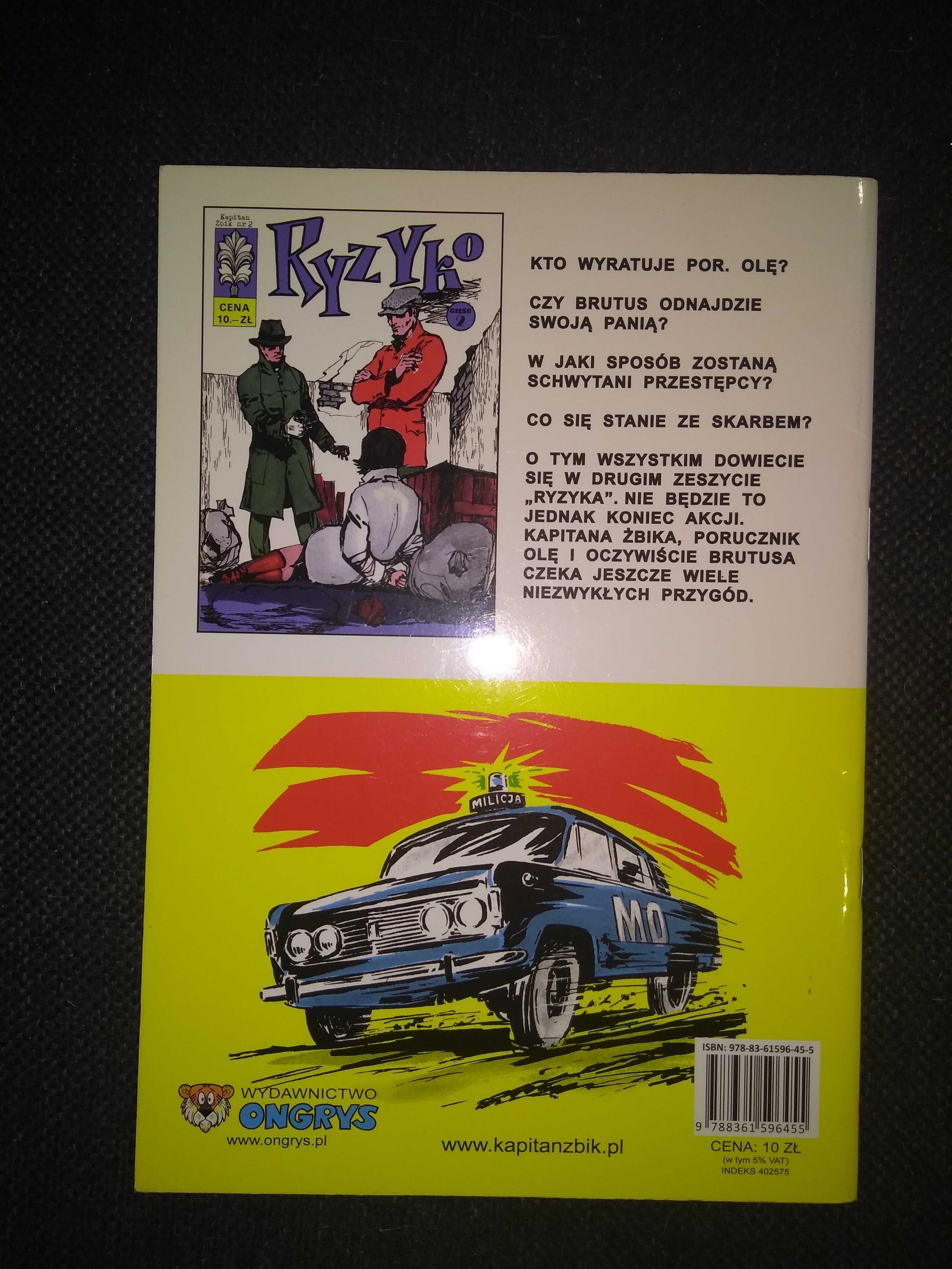 Dobry komiks - Kapitan Żbik Ryzyko (wznowienie) (F108)