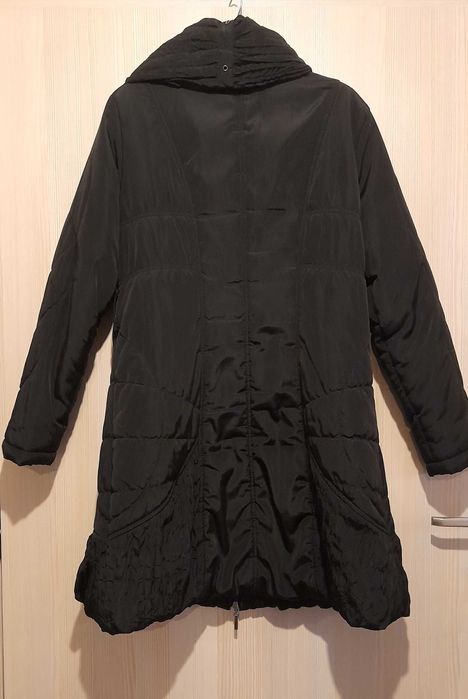 Płaszcz Damski. Pikowany Zimowy Damski Płaszcz_FranStyle R. 44