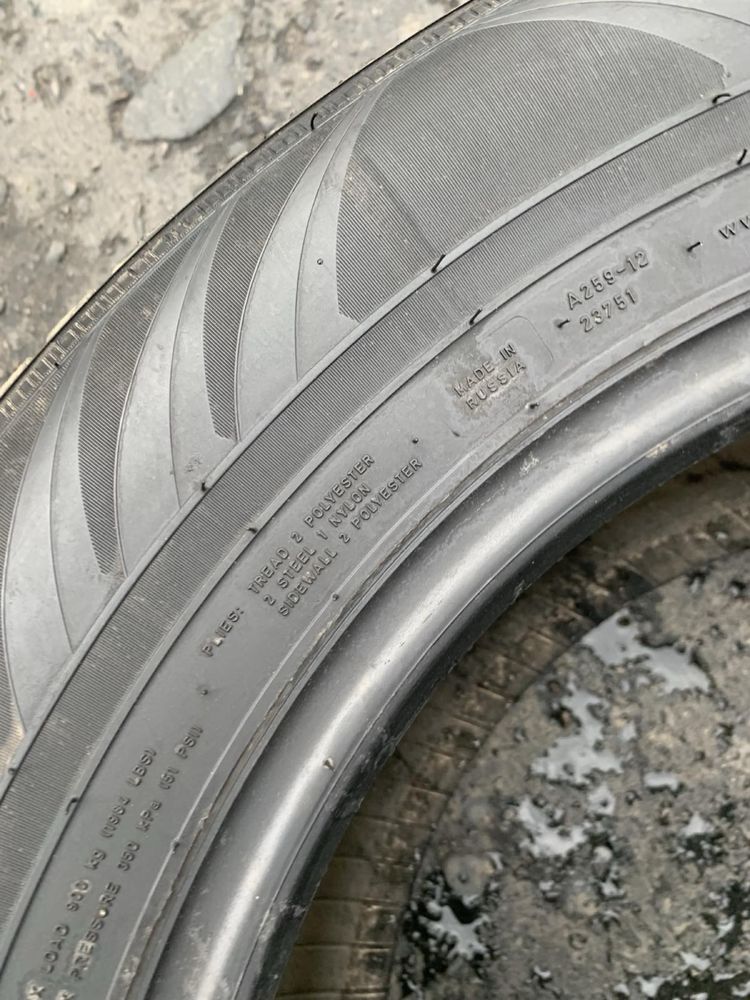 Шини 235/60 R16 пара Nokian 2021p літо 6мм