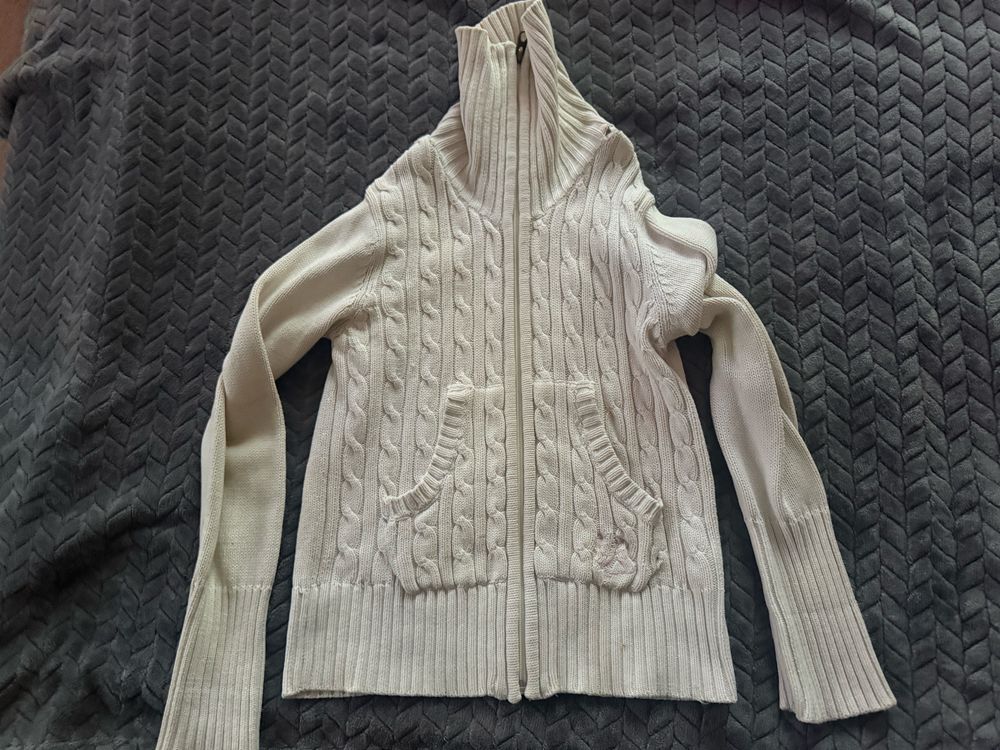 Sweter H&M Logg 146-152 beżowy .