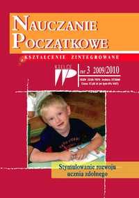 Nauczanie Początkowe nr 3. Kształcenie zintegrowane. Zeszyty kieleckie