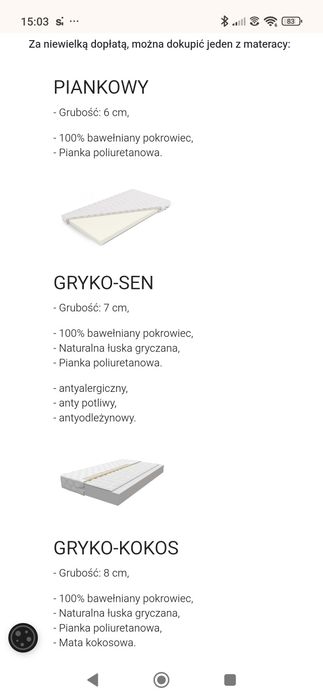 Łóżko dziecięce z szufladą 80x160