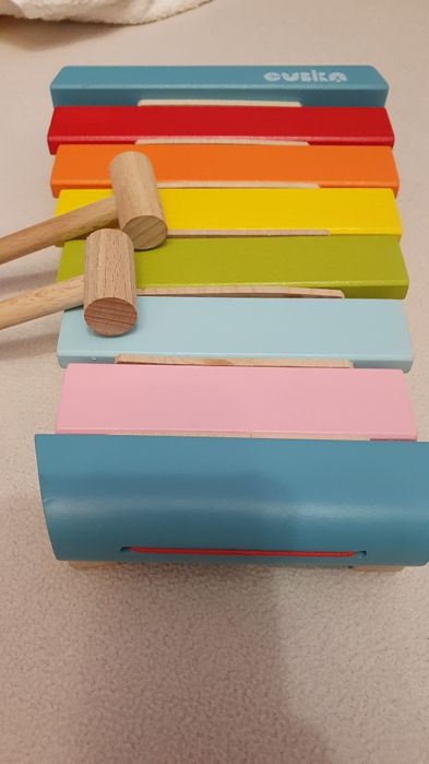 Drewniane cymbałki cubic