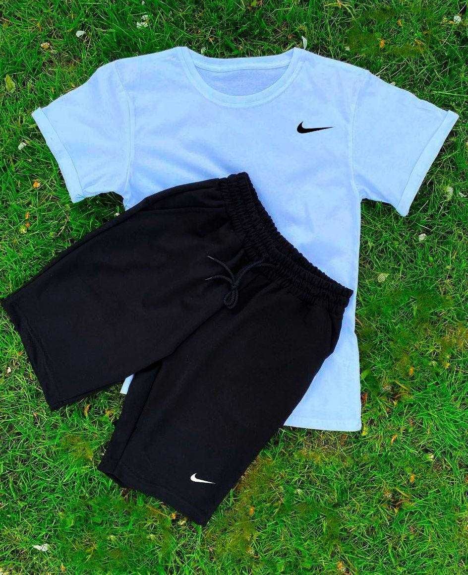 Літній чоловічий спортивний костюм Найк, шорти та футболка Nike