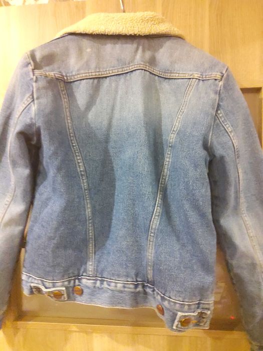 Kurtka jeansowa Wrangler ocieplana rozmiar XS