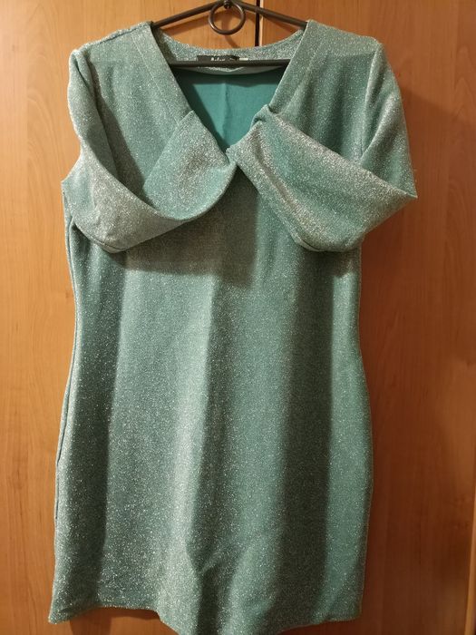 Платье люрексовое новое