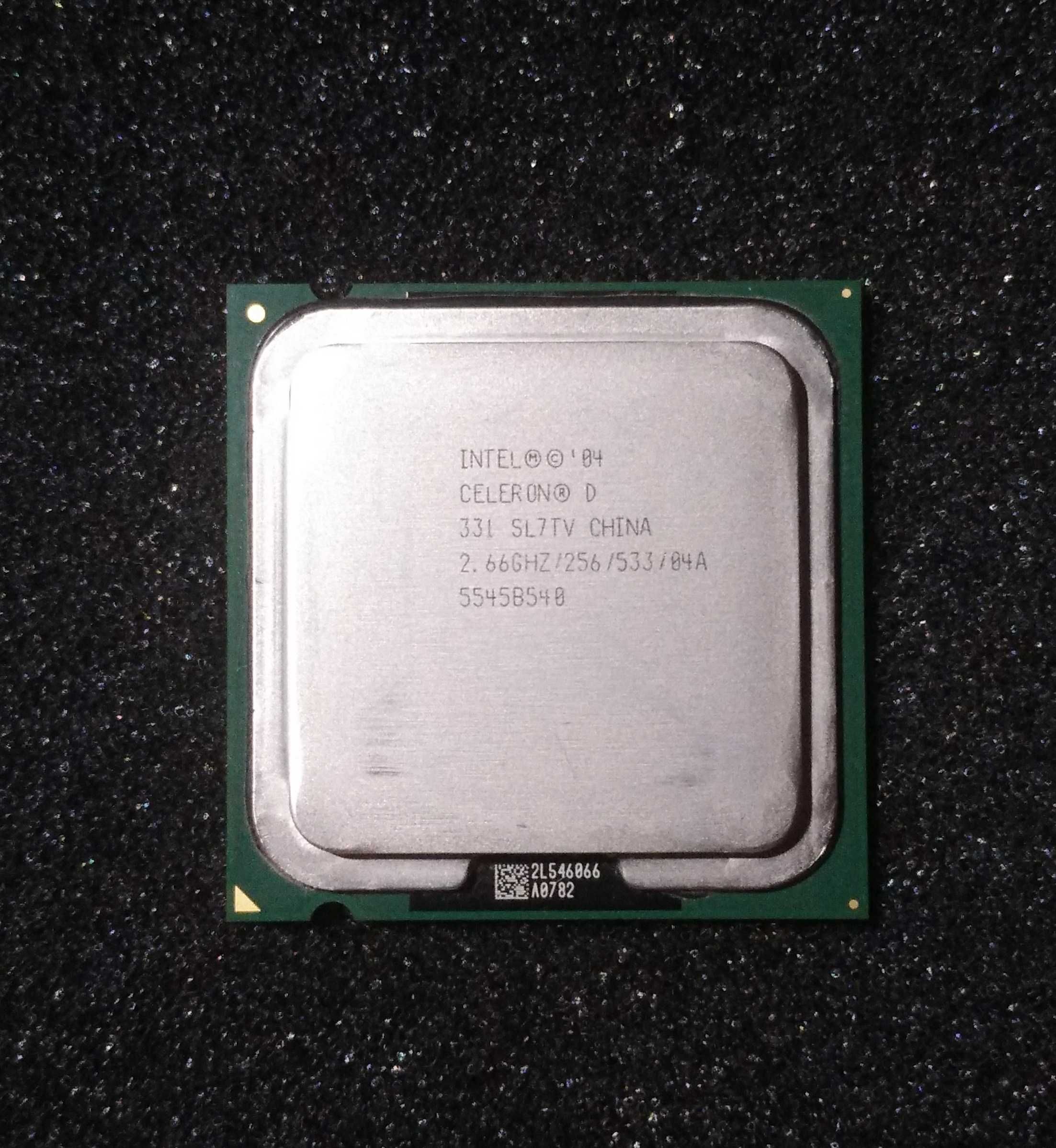 Комплект: материнка MSI 1996, Intel Celeron D 331, RAM 1gb+512mb.