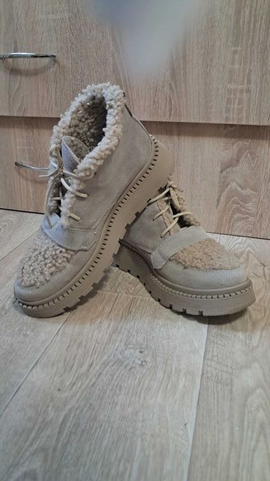 Зимові черевики натуральна замша