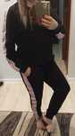 Czarne dresy rozmiar M/ L