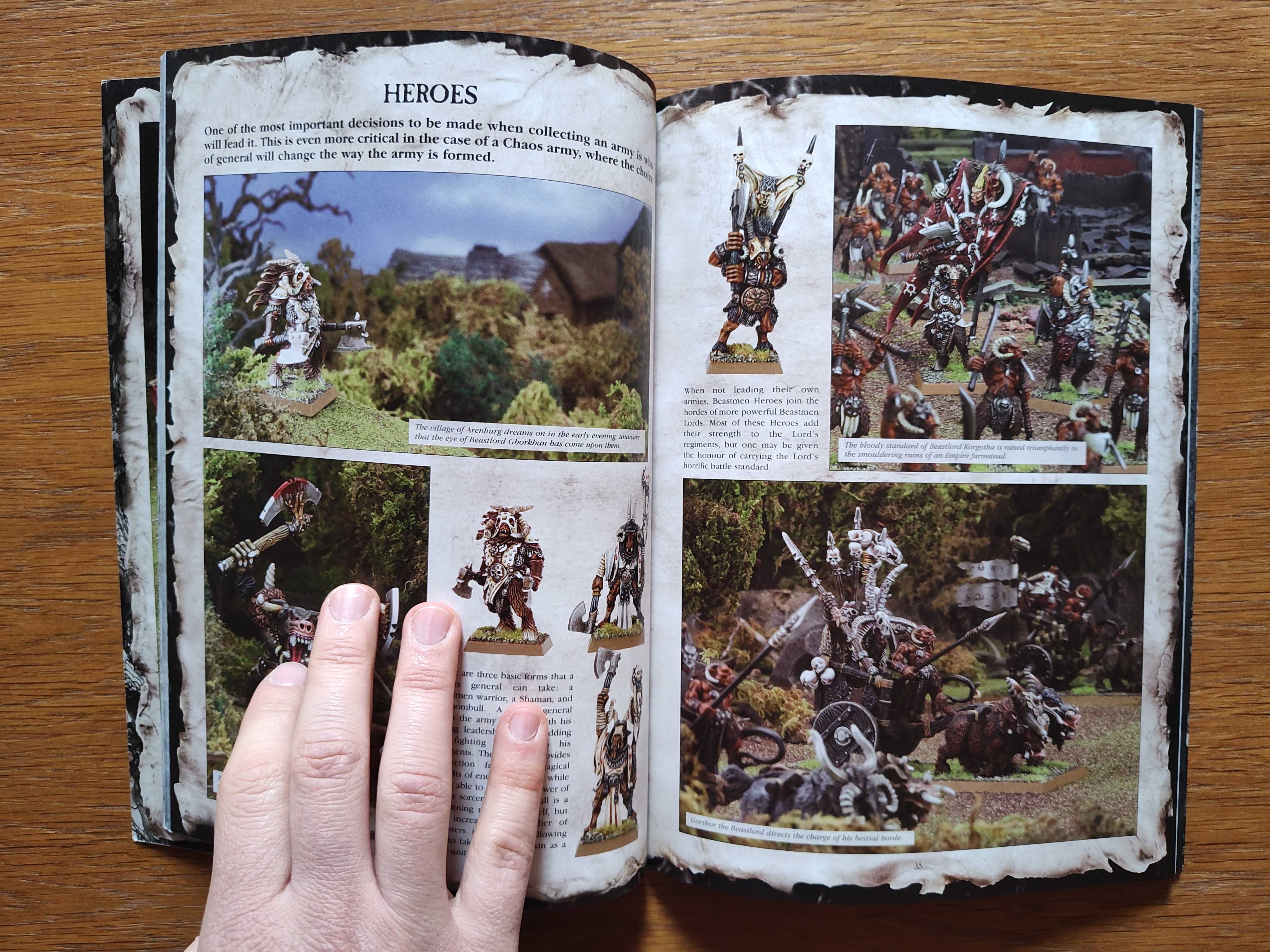 Warhammer Fantasy Battle Beasts of Chaos podręcznik 6 ed