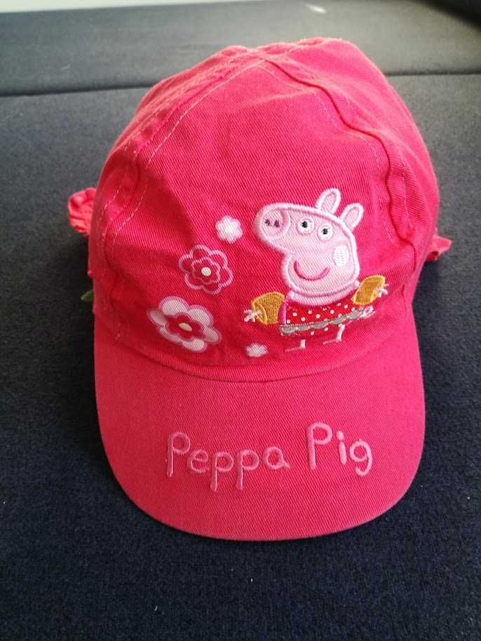 NEXT czapka z ochroną karku, szyi, na plażę Peppa Pig 3-5 lat