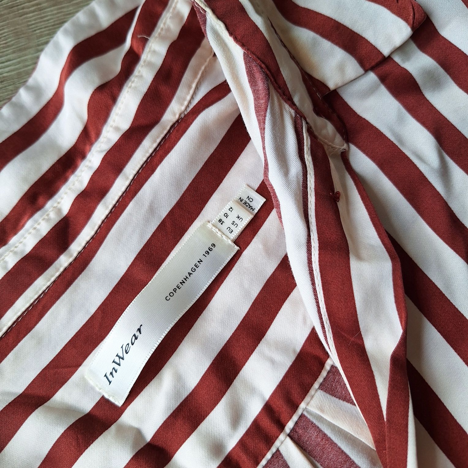 InWear sukienka koszulowa z wiskozy
