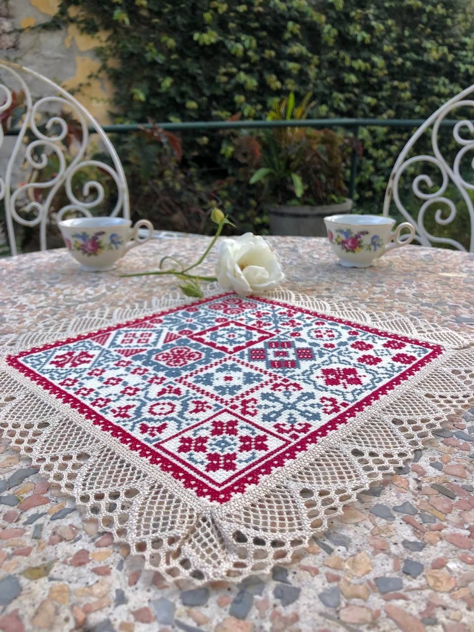 Cross stitch picture