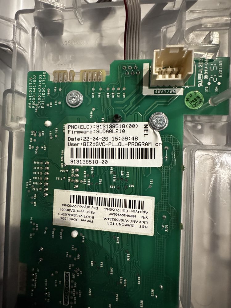 Programator pralka Elektrolux Perfect Care 600