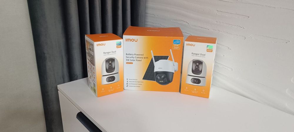 IMOU RANGER Dual 2K 6MP WI-FI, ( YI-камери 1080), НОВІ