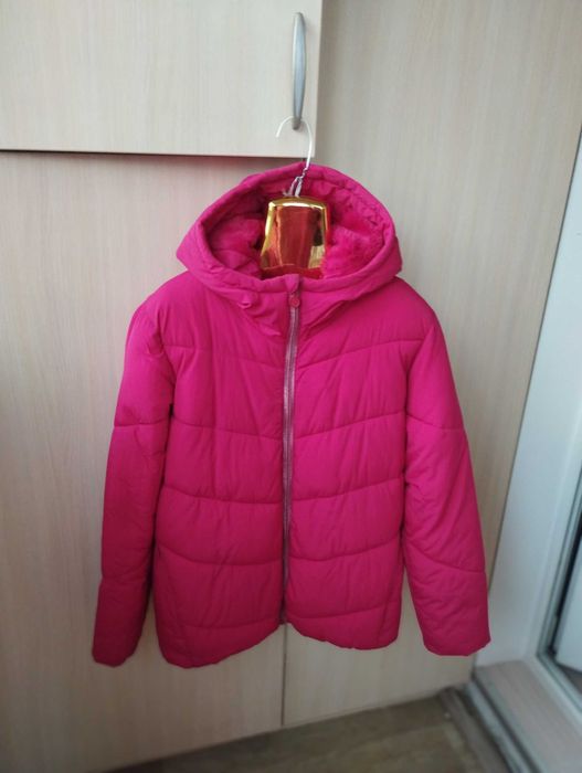 Зимова тепла куртка, на дівчинку, 164 см