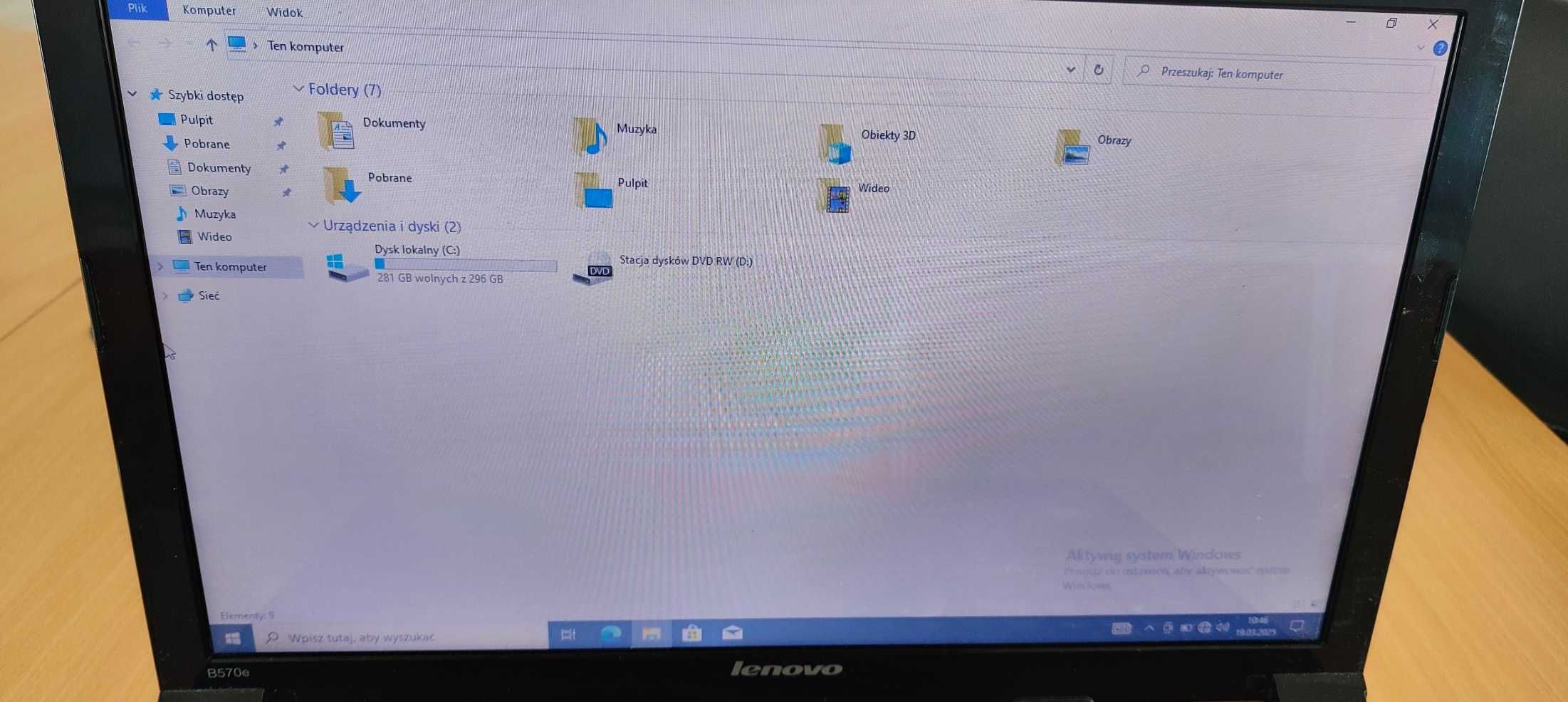 Laptop Lenovo B750e