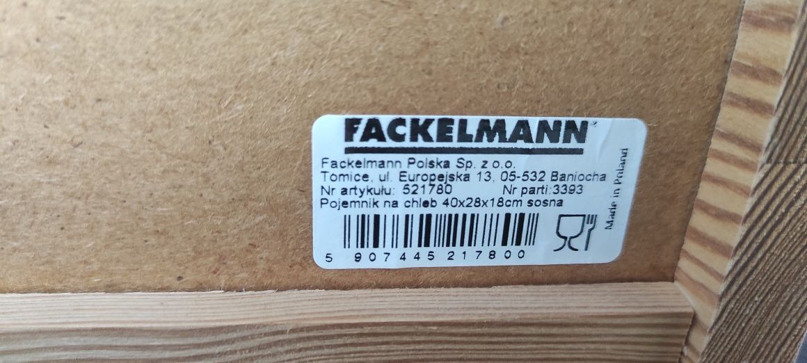 Pojemnik na chleb - chlebak firmy FACKELMANN