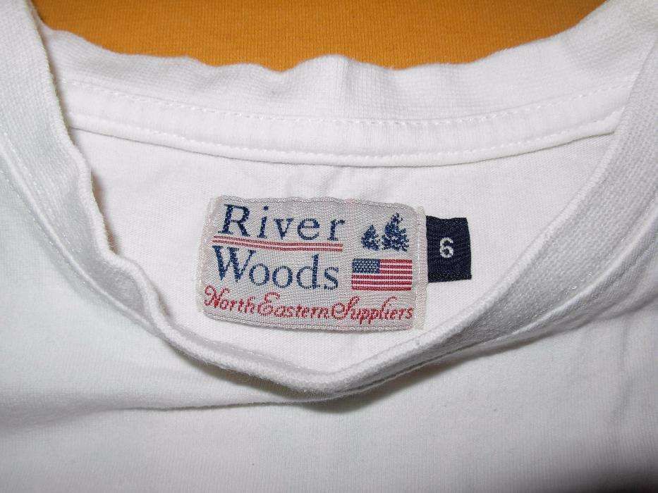 Camisa Sacoor Brothers Laranja + T'shirt River Hoods Branca 6 anos