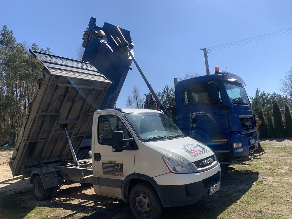 żwir piasek kamień ziemia ogrodowa siana do 27 ton