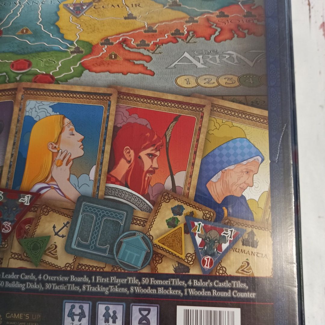 THE ARRIVAL - a game by MARTIN WALLACE - nowa w folii