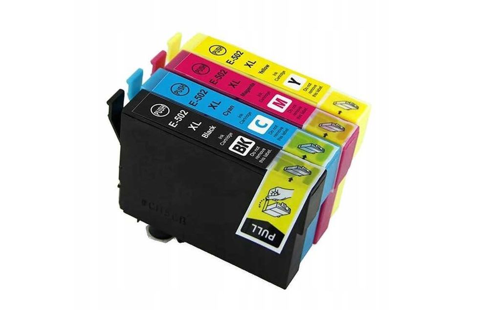 4x Tusze do drukarki Epson T502xl XP5100 XP5105