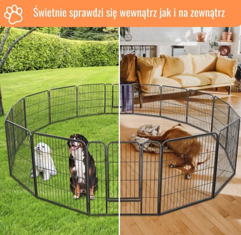 Zagroda kojec Modułowy 80wys. Wybieg dla Psa KLATKA Metalowa