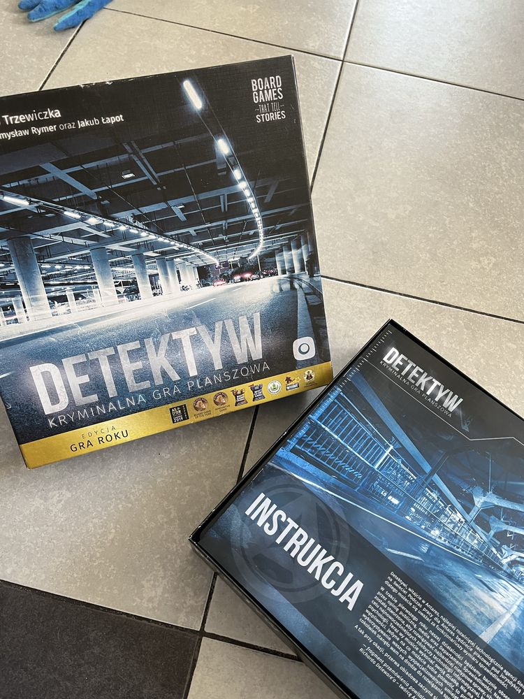 Gra planszowa kryminalna Detektyw