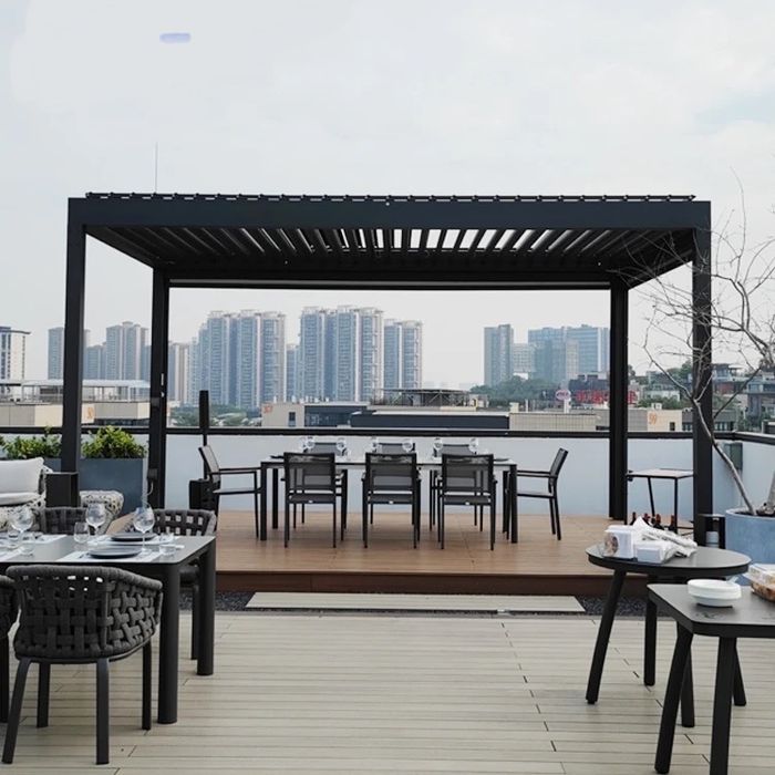 Altana aluminiowa , pergola , 4x4 , super jakość , elektryczna , led