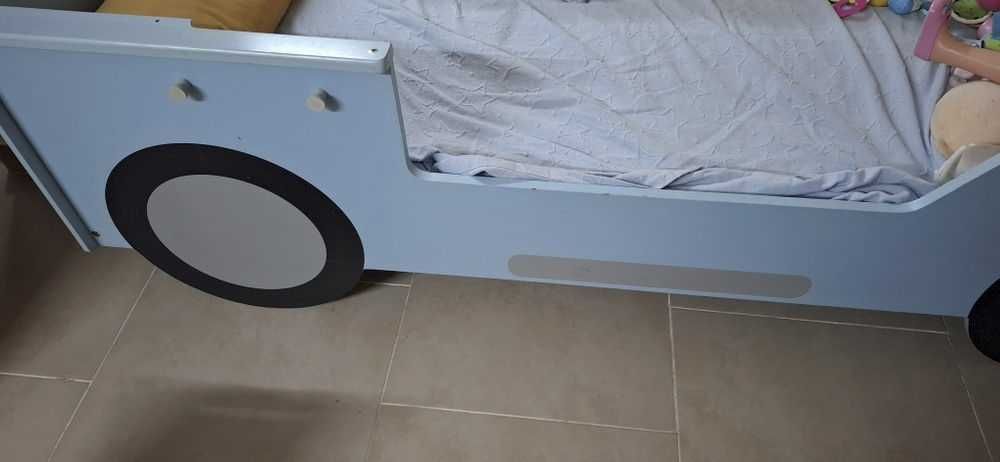 Cama Criança 4 - 7 anos Carro Quarto Menino