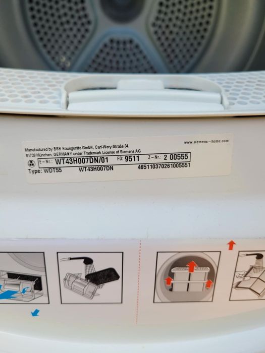 Suszarka Siemens iQ300