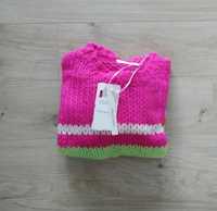Kolorowy damski sweterek