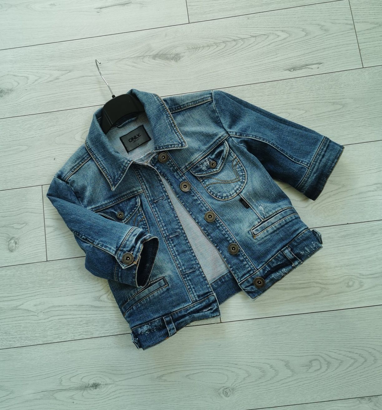 Kurtka kurteczka jeans damska rozmiar XS 34