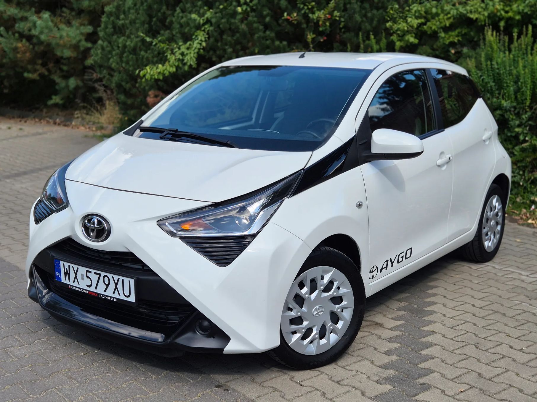 Toyota Aygo Automat 5D Super stan Keyless Go Climatronic Radio dotyk 7Cali Kamera