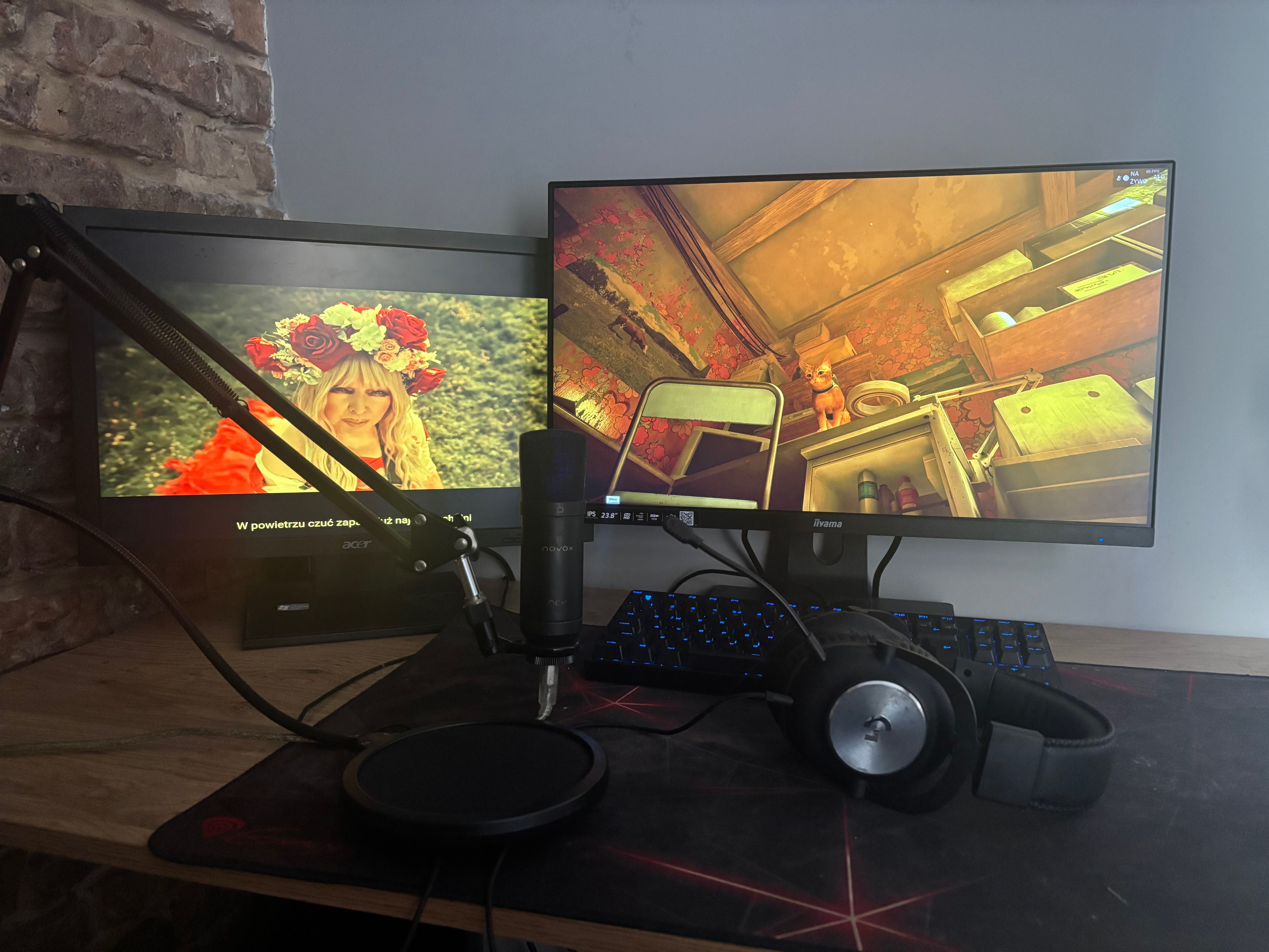 Komputer i7-8700K + RTX 4060 + monitor + peryferia - Gdańsk