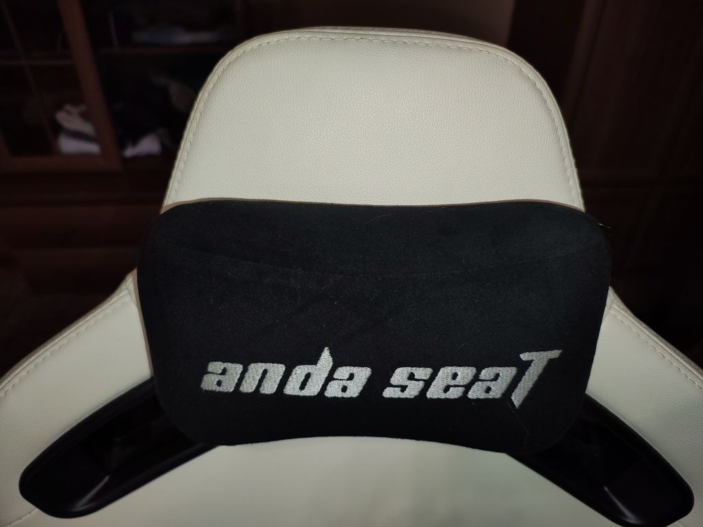 Ігрове крісло Anda Seat Kaiser 3 L (AD12YDC-L-01-W-PV/C) White