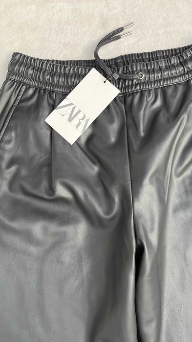 Spodnie skórzane jogger ekoskóra ecoleather jogger