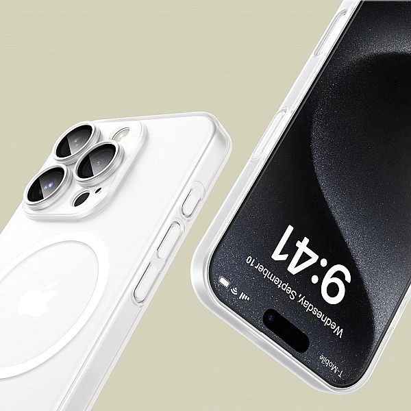 Tech-Protect Magslim Magsafe Iphone 16 Pro Max Matte/White