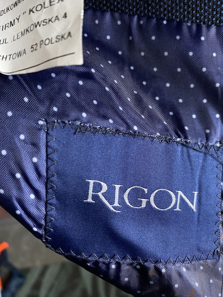 Śliczna elegancka męska marynarka Rigon rozm.L