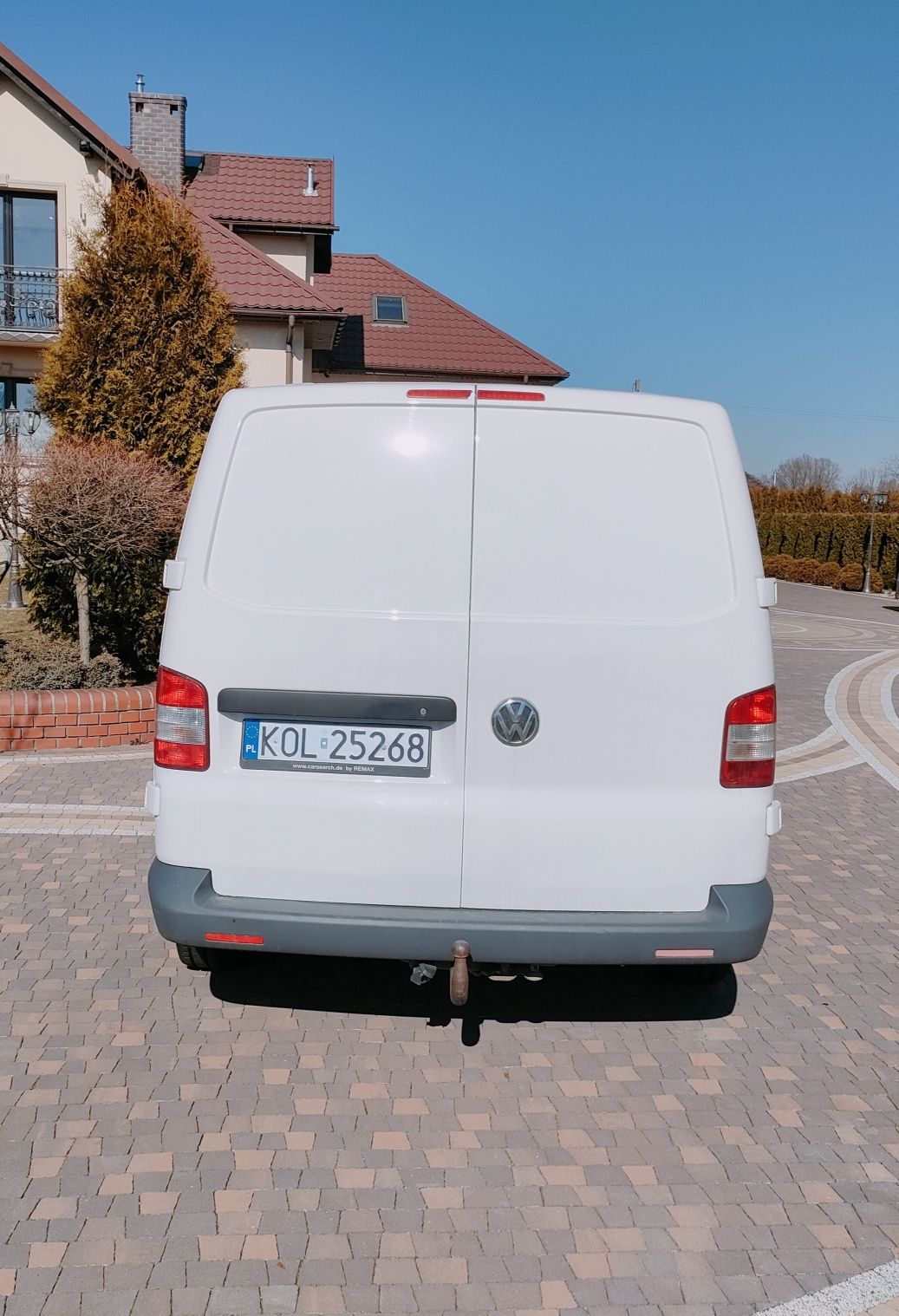 VW volkswagen transporter T5 lift /long/ drzwi skrzydełkowe / hak / za