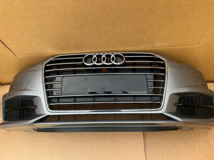 Audi A6 C7 бампер передний рестайлинг дорестайлинг