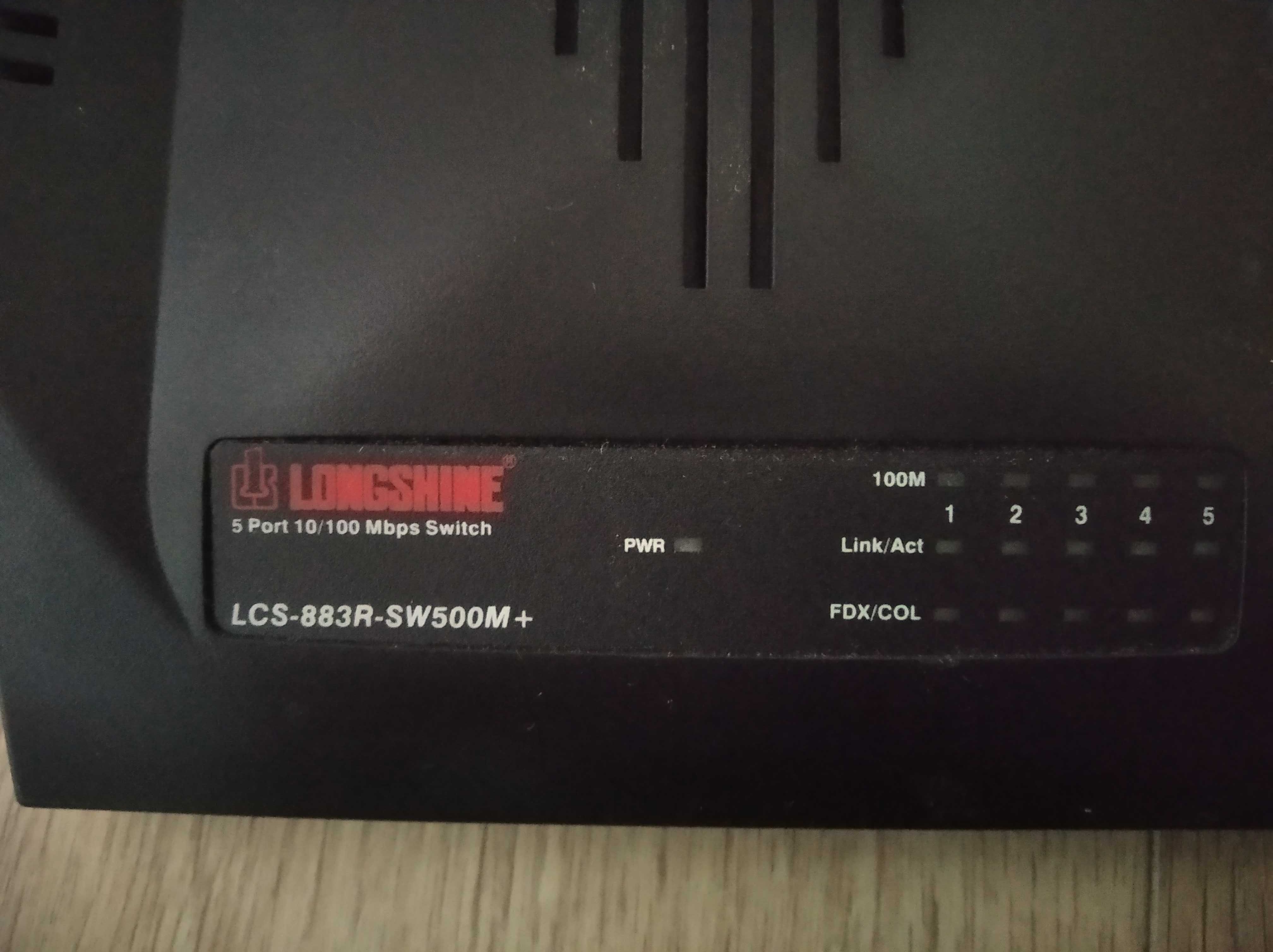 switch Longshine LCS-883R-SW500M+