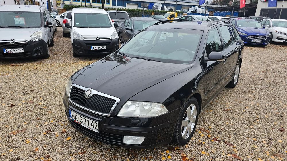 Skoda Octavia SALON POLSKA 2 właściciel 2.0 TDI 140 KM Climatornic czarna, ładna!
