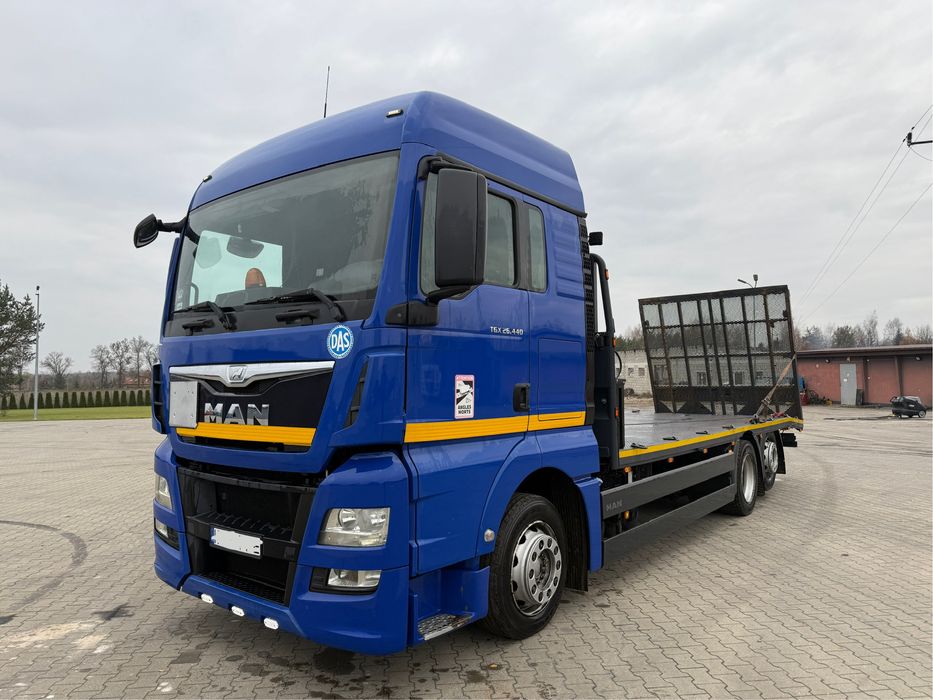 Man TGX 2014r Laweta Wciagarka Pomoc Drogowa Holownik Platforma