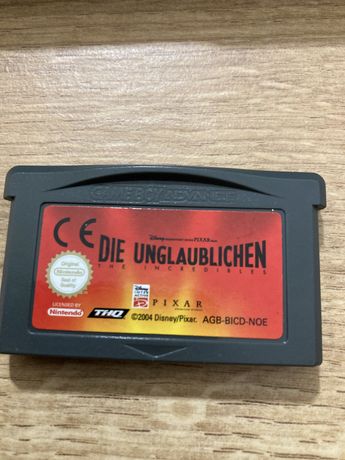 Die Unglaublichen Iniemamocni Incredibles gamboy advance gba game boy