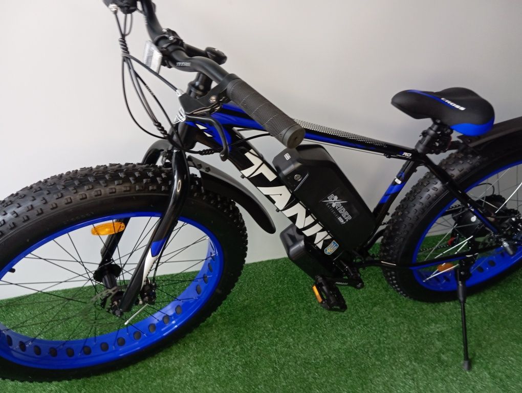 Електровелосипед , фетбайк, фэтбайк,Cross Tank 26 "рама 19" 21 Ah1200W
