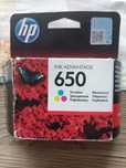 HP 650 (CZ102AE) tusz kolorowy, oryginalny