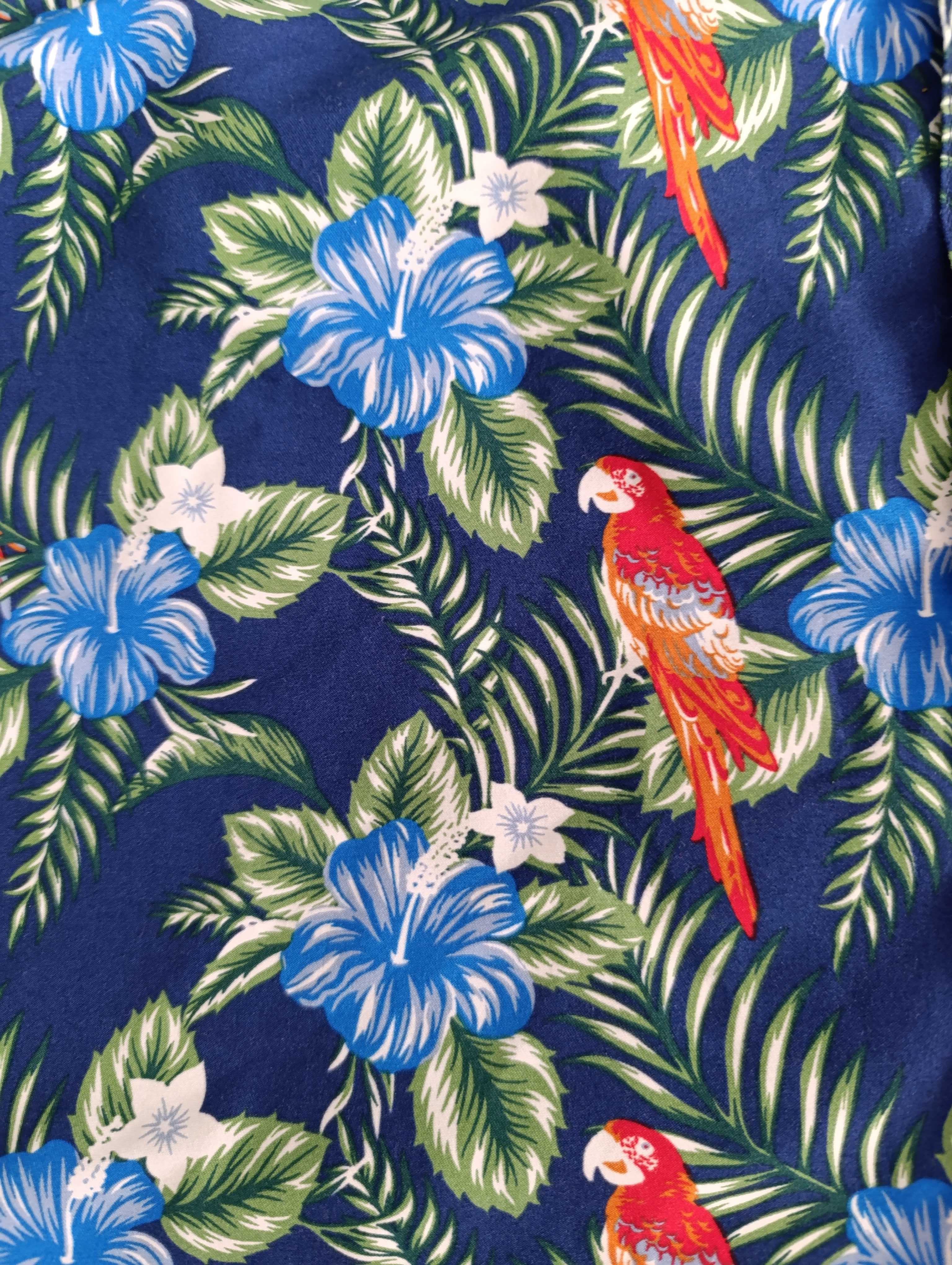 Сорочка гавайка чоловіча Cotton розмір XL
