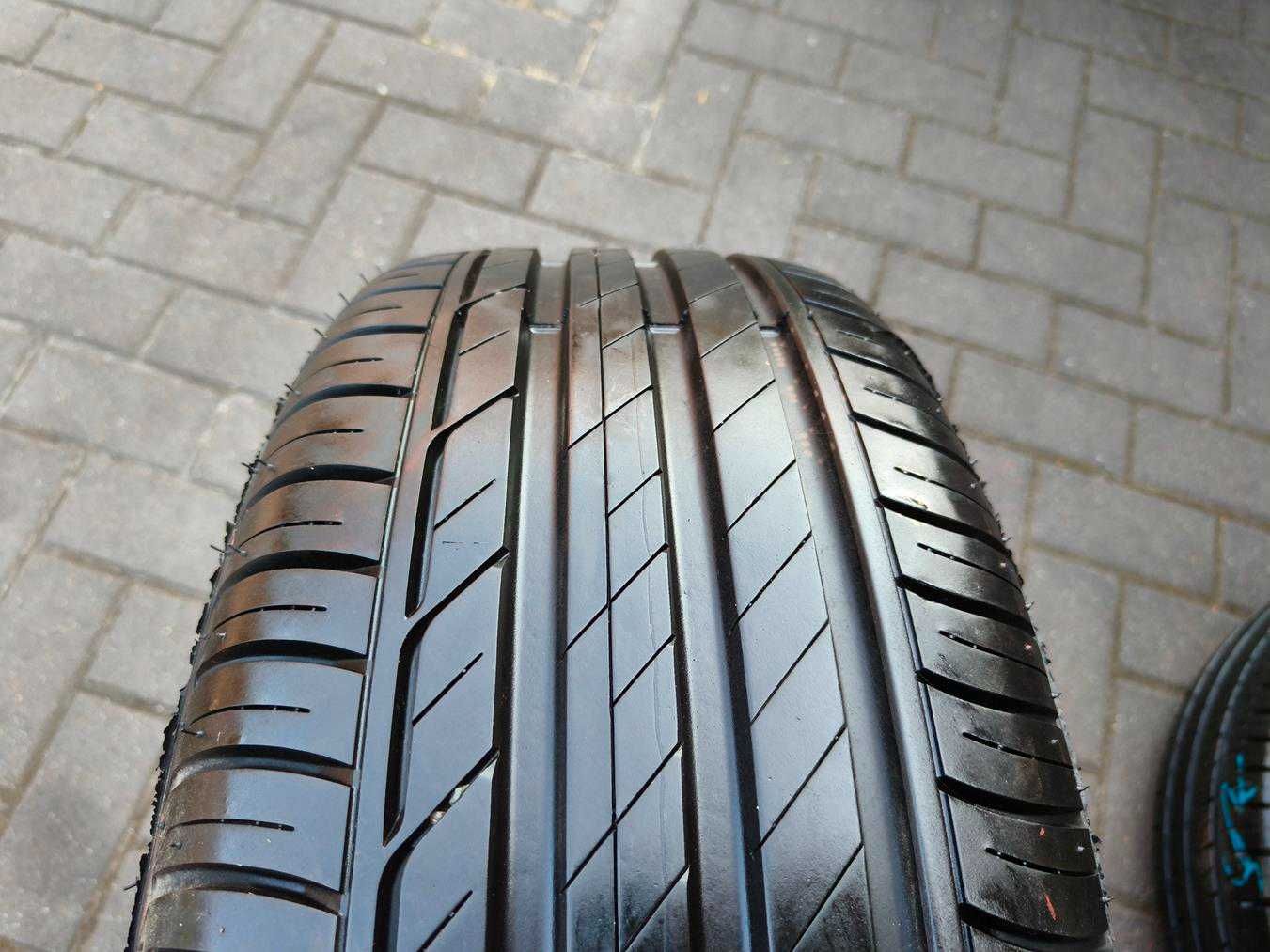 215/60 99V R16 BRIDGESTONE T001 7.5mm 2021r Letnie 2szt jak NOWE Opony