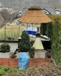 Parasol parasole z trzciny strzecha,ogród,dom,altanka